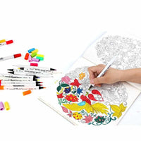 48 Watercolor Brush Pen Colored Markers - Golonzo -                                                                             