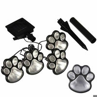 4LED Solar Powered Cat Paw Garden Lights - Golonzo -                                                                             