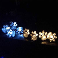 4LED Solar Powered Cat Paw Garden Lights - Golonzo -                                                                             
