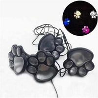 4LED Solar Powered Cat Paw Garden Lights - Golonzo -                                                                             