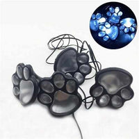4LED Solar Powered Cat Paw Garden Lights - Golonzo -                                                                             