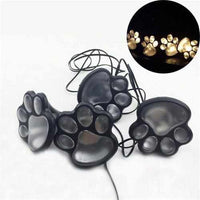 4LED Solar Powered Cat Paw Garden Lights - Golonzo -                                                                             