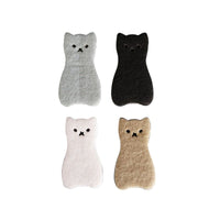 4PCS Cute Cat Shape Sponge 3 Layer Sponge Strong Water Absorption Dishwashing - Golonzo -                                                                             