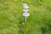 4pcs Solar Power Lawn Diamond LED Lamps - Golonzo -                                                                             
