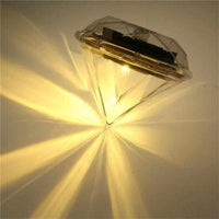 4pcs Solar Power Lawn Diamond LED Lamps - Golonzo -                                                                             