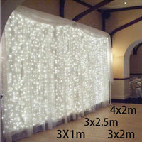 3x1/3x2/4x2m LED icicle fairy Christmas light - Golonzo -                                                                             