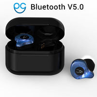 5.0 Bluetooth Earphone True Wireless - 3D Sport Headphones Waterproof Stereo Earbuds With Microphone - Golonzo -                                                                             