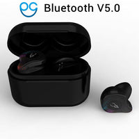 5.0 Bluetooth Earphone True Wireless - 3D Sport Headphones Waterproof Stereo Earbuds With Microphone - Golonzo -                                                                             
