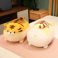 40/50cm Fatty Cute Tiger Animals Toy Stuffed Sleeping Companion for Kids - Golonzo -                                                                             