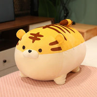 40/50cm Fatty Cute Tiger Animals Toy Stuffed Sleeping Companion for Kids - Golonzo -                                                                             