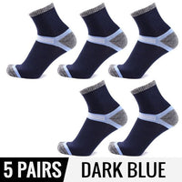5Pairs Fashion High Quality Cotton Casual Men Sporting Socks - Golonzo -                                                                             