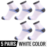 5Pairs Fashion High Quality Cotton Casual Men Sporting Socks - Golonzo -                                                                             