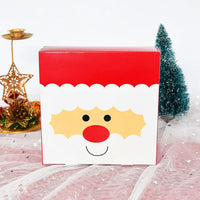 5Pcs 14cm Square Merry Christmas Candy Gift Box - Golonzo -                                                                             