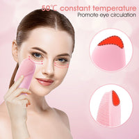 5 In 1 Face Massager Silicone Facial Cleanser - Golonzo -                                                                             