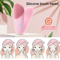 5 In 1 Face Massager Silicone Facial Cleanser - Golonzo -                                                                             