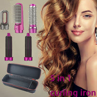 5 In 1 Hair Dryer - Home Various Wand Brush - Golonzo -                                                                             