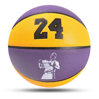Colourful Basketball Ball Size7/6/5 PU Material - Golonzo -                                                                             