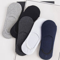 5 Pairs Bamboo Fiber Non Slip Socks - Golonzo -                                                                             