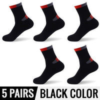 5 Pairs Men Sport Breathable Socks - Golonzo -                                                                             