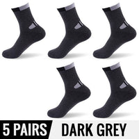 5 Pairs Men Sport Breathable Socks - Golonzo -                                                                             