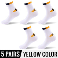 5 Pairs Men Sport Breathable Socks - Golonzo -                                                                             