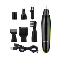 5 in 1 Nose Ear Hair Eyebrow Beard Trimmer - Golonzo -                                                                             