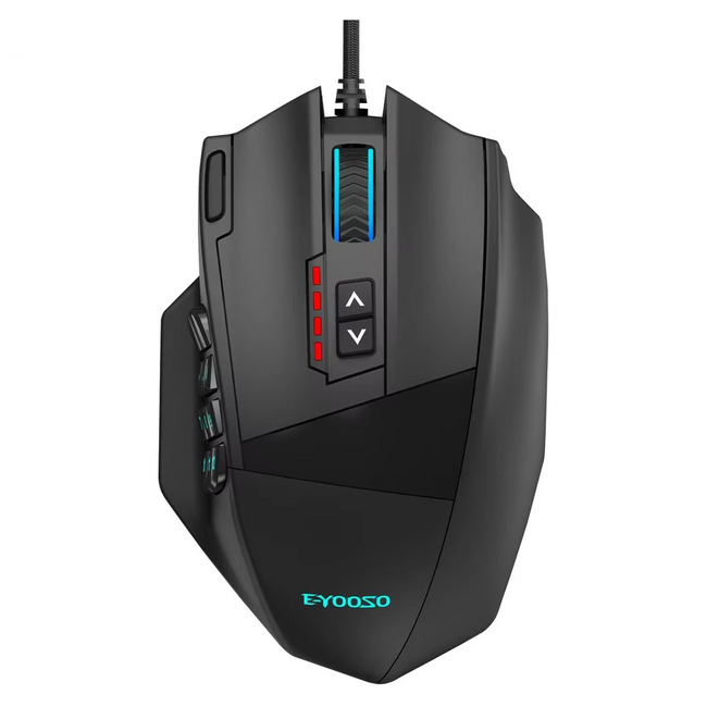 RGB Gaming Mouse 16400 DPI - 19 buttons-Mice & Trackballs-Golonzo