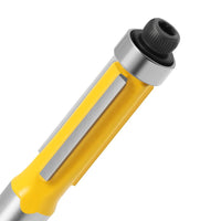 6/6.35mm Shank 3ZFlush Trim Router Bit with Bearing for Wood Template Patter - Golonzo -                                                                             