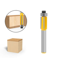 6/6.35mm Shank 3ZFlush Trim Router Bit with Bearing for Wood Template Patter - Golonzo -                                                                             