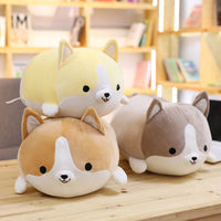 30/45/60cm Cute Corgi Dog Plush Toy Stuffed Soft Lovely Animal Pillow - Golonzo -                                                                             