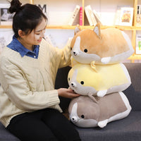 30/45/60cm Cute Corgi Dog Plush Toy Stuffed Soft Lovely Animal Pillow - Golonzo -                                                                             