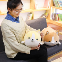 30/45/60cm Cute Corgi Dog Plush Toy Stuffed Soft Lovely Animal Pillow - Golonzo -                                                                             