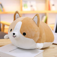 30/45/60cm Cute Corgi Dog Plush Toy Stuffed Soft Lovely Animal Pillow - Golonzo -                                                                             