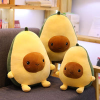 30/40/60cm Happy Half Avocado Family Plush Toy - Golonzo -                                                                             