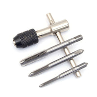 6Pcs Metric Thread Tap Drill Machine Screw Thread Plug Tap Drill Set - Golonzo -                                                                             