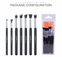 7-piece Makeup Eye Brushes Set - Brushes Make Up Shader Blending Brush for Eye Shadow - Golonzo -                                                                             
