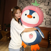 70cm Giant Size Fruit Penguin Plush Toy Stuffed Animal - Golonzo -                                                                             