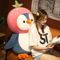 70cm Giant Size Fruit Penguin Plush Toy Stuffed Animal - Golonzo -                                                                             