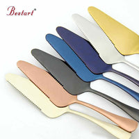 7 Colors Stainless Steel Cake Servers - Golonzo -                                                                             
