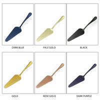 7 Colors Stainless Steel Cake Servers - Golonzo -                                                                             
