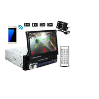 7" HD Monitor Retractable Screen Car Radio - Golonzo -                                                                             