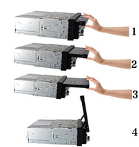 7" HD Monitor Retractable Screen Car Radio - Golonzo -                                                                             