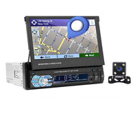 7" HD Monitor Retractable Screen Car Radio - Golonzo -                                                                             