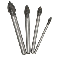 4/6/7 Pcs Glass Marble Porcelain Spear Head Ceramic Tile Drill Bits - Golonzo -                                                                             