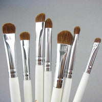 7pcs Eyeshadow Brushes for Makeup - Classic 100% Natural Horse Hair - Golonzo -                                                                             