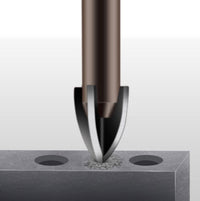 7pcs Glass Drill Bit Set Alloy Carbide Point With 4 Cutting Edges Tile - Golonzo -                                                                             