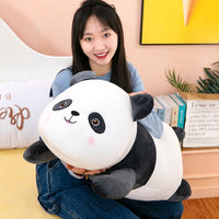 45/60/80CM Lying Giant Panda Dolls Stuffed Animal Soft Pillows - Golonzo -                                                                             