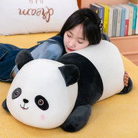 45/60/80CM Lying Giant Panda Dolls Stuffed Animal Soft Pillows - Golonzo -                                                                             
