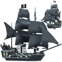 875 Pcs Pirates of the Caribbean Building Blocks - The Black Pearl Ship (Free 6 figures) - Golonzo -                                                                             