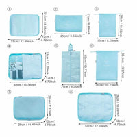 8Pcs Travel Bags Sets Waterproof Organizer - Golonzo -                                                                             